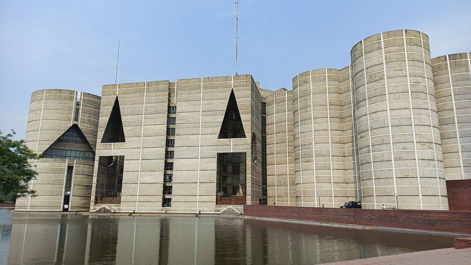 Thematic lead image: Bangladesh Parliament building — Bangladesh's Contested Election and Its 2030 Political Trajectories | National Times