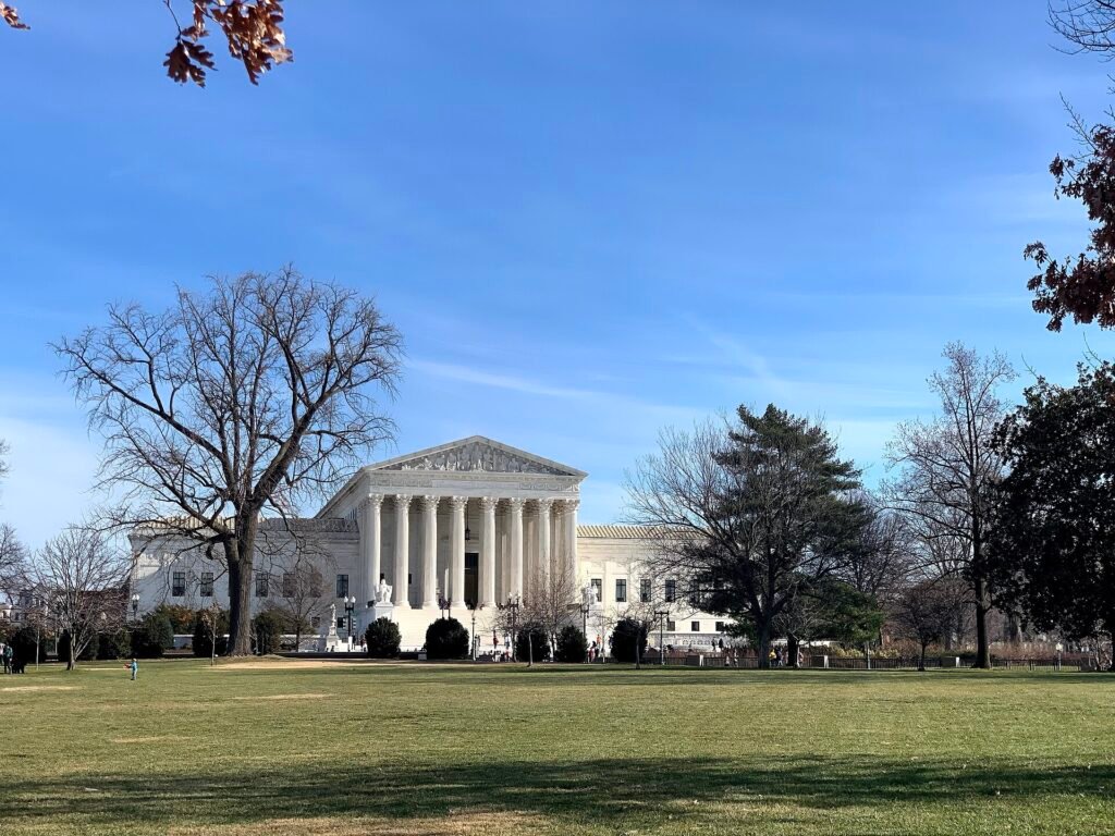 Thematic lead image: White House, Supreme Court — Supreme Court's Trump Ballroom Ruling Raises Separation of Powers Questions | National Times