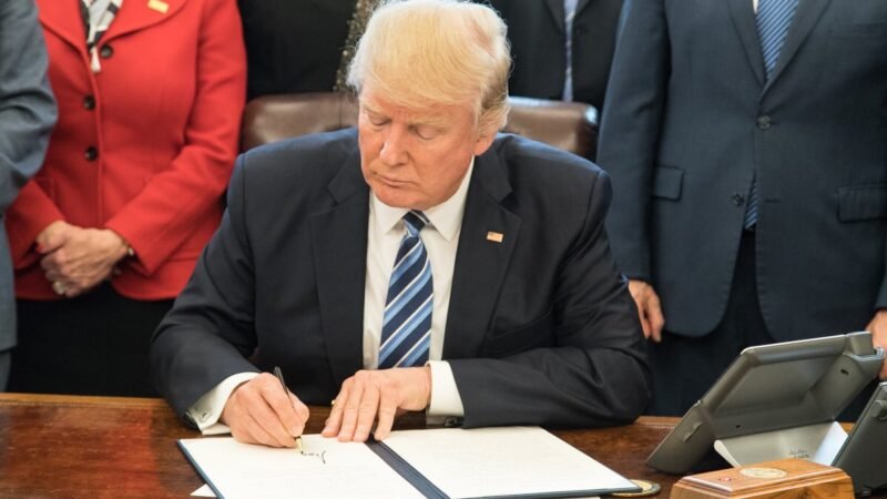 Thematic lead image: presidential executive order — Trump's Vaccination Order: A Strategic Play Beyond Public Health | National Times