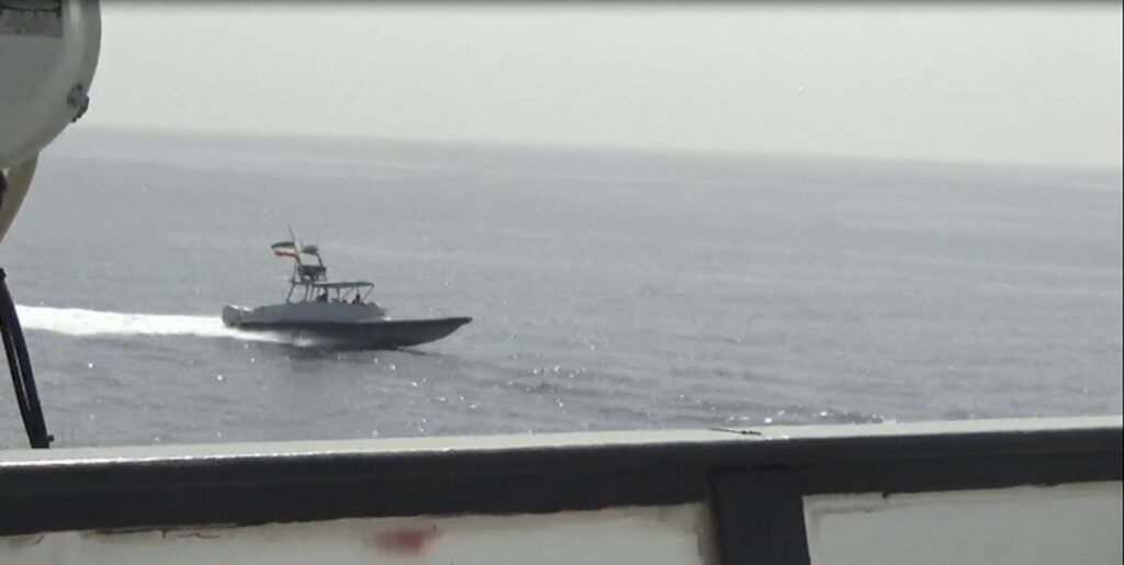 Thematic lead image: Strait of Hormuz, naval vessels — Hormuz Claims: IRGC Assertions vs. US Blockade Realities | National Times