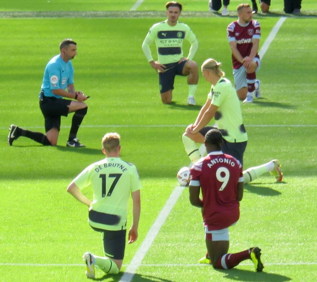 Thematic lead image: football player signing controversy — West Ham's Solomon Signing Ignites Culture War in Football | National Times