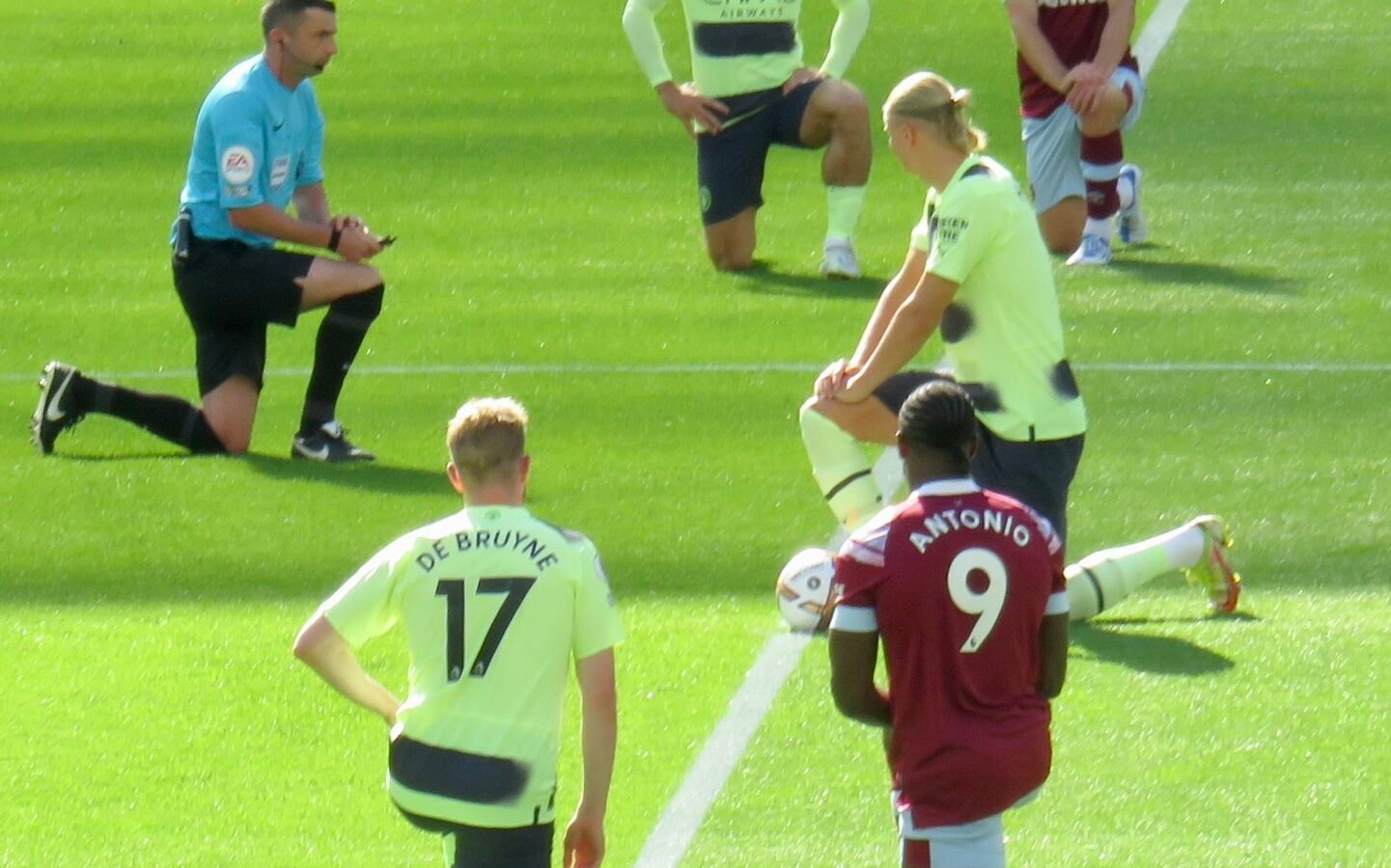 Thematic lead image: football player signing controversy — West Ham's Solomon Signing Ignites Culture War in Football | National Times