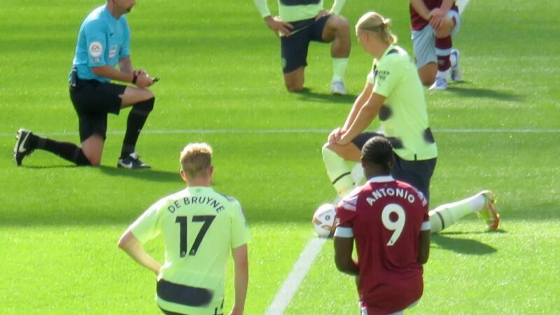 Thematic lead image: football player signing controversy — West Ham's Solomon Signing Ignites Culture War in Football | National Times