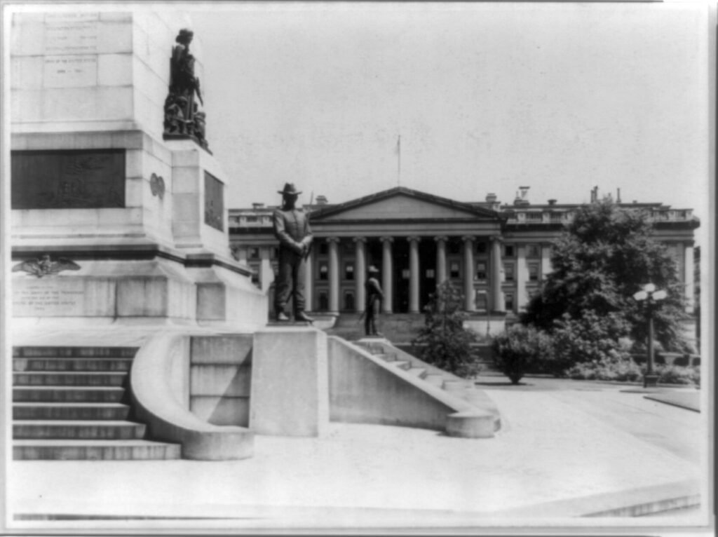 Thematic lead image: US Treasury Department building — Bessent's Treasury Signals: A Proactive Yield Management Strategy? | National Times
