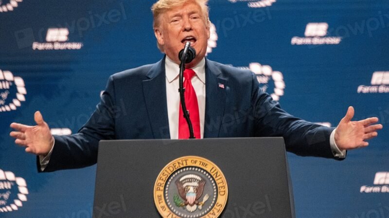 Thematic lead image: Donald Trump speech — Trump's Third Term: A Legal Impossibility or a Strategic Provocation? | National Times