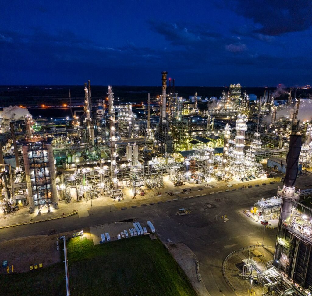 Thematic lead image: oil refinery complex — Dangote's Industrial Gambit: A Test Case for African Economic Reorientation | National Times