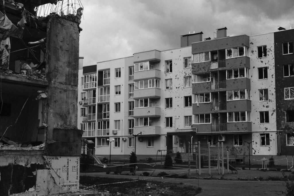 Thematic lead image: damaged building — Belgorod Strikes: Escalation or Inevitable Feature of Border Conflict? | National Times