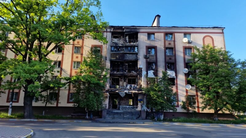 Thematic lead image: damaged city landscape — Ukraine's Escalation: Strategic Shift or Retaliatory Cycle? | National Times
