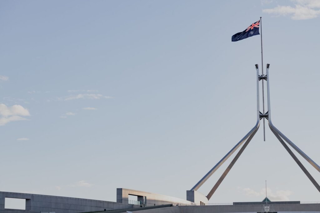 Thematic lead image: Australian Parliament House — Australian-Israeli Diplomatic Rift Deepens Over Aid Worker Deaths | National Times