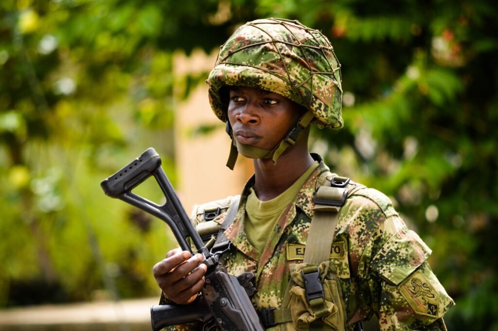 Thematic lead image: Malian soldiers and paramilitaries — Malian Atrocities Signal Deepening Russian Paramilitary Entrenchment | National Times