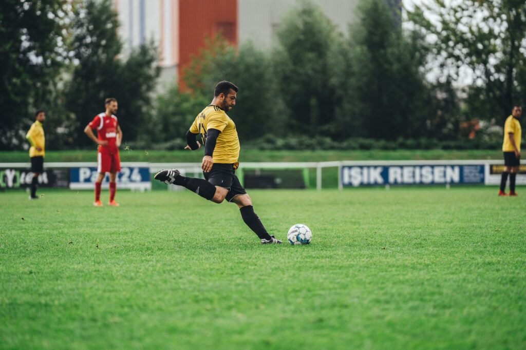 Thematic lead image: football stadium action — Salah Disallowed Goal: A Precedent for VAR Scrutiny in Turkish Football | National Times