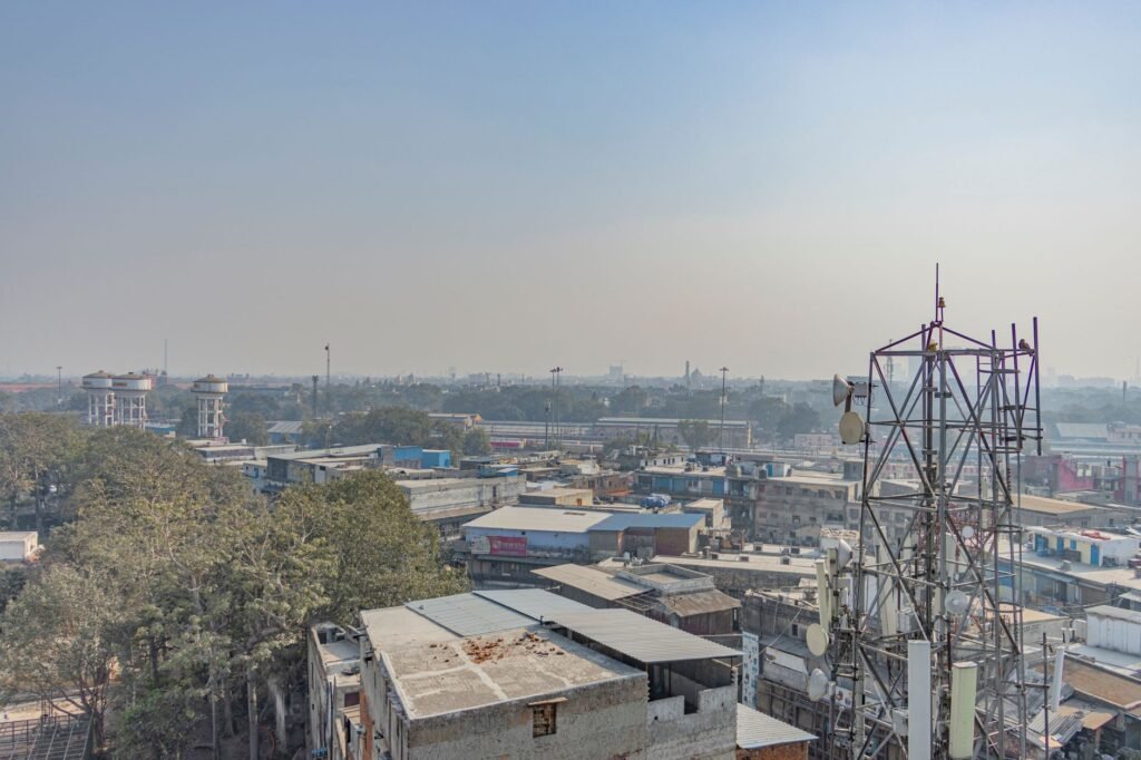 Thematic lead image: economic development, urban landscape — India's Growth Paradox: High Pace, Distant Developed Status | National Times