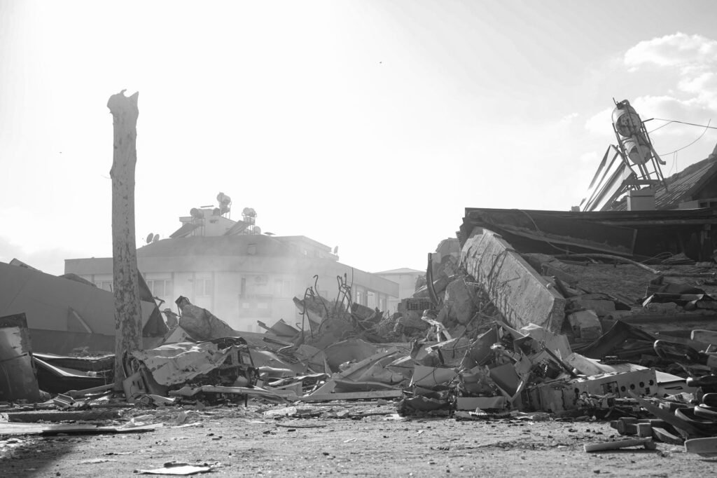 Thematic lead image: missile strike aftermath — North Korean Ballistics in Ukraine: Sign of Russian Desperation or Strategic Shift? | National Times