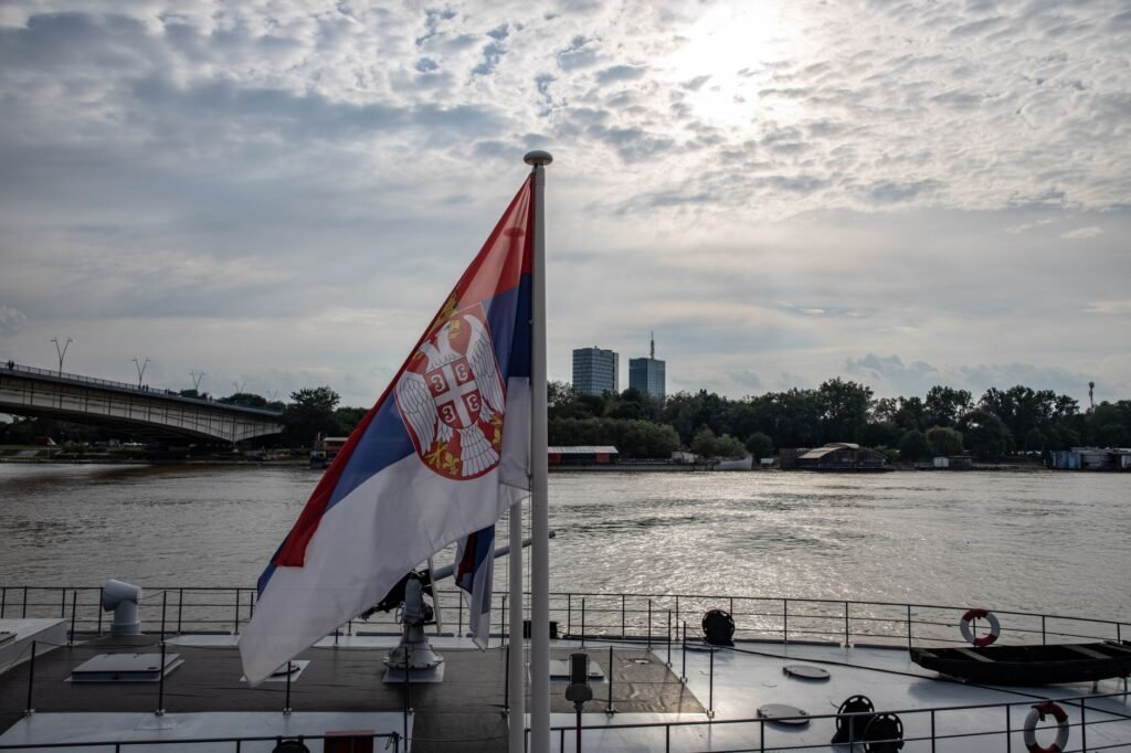 Thematic lead image: Serbian and Ukrainian flags, economic cooperation — Serbia-Ukraine Rapprochement: A Challenge to Balkan Geopolitics | National Times