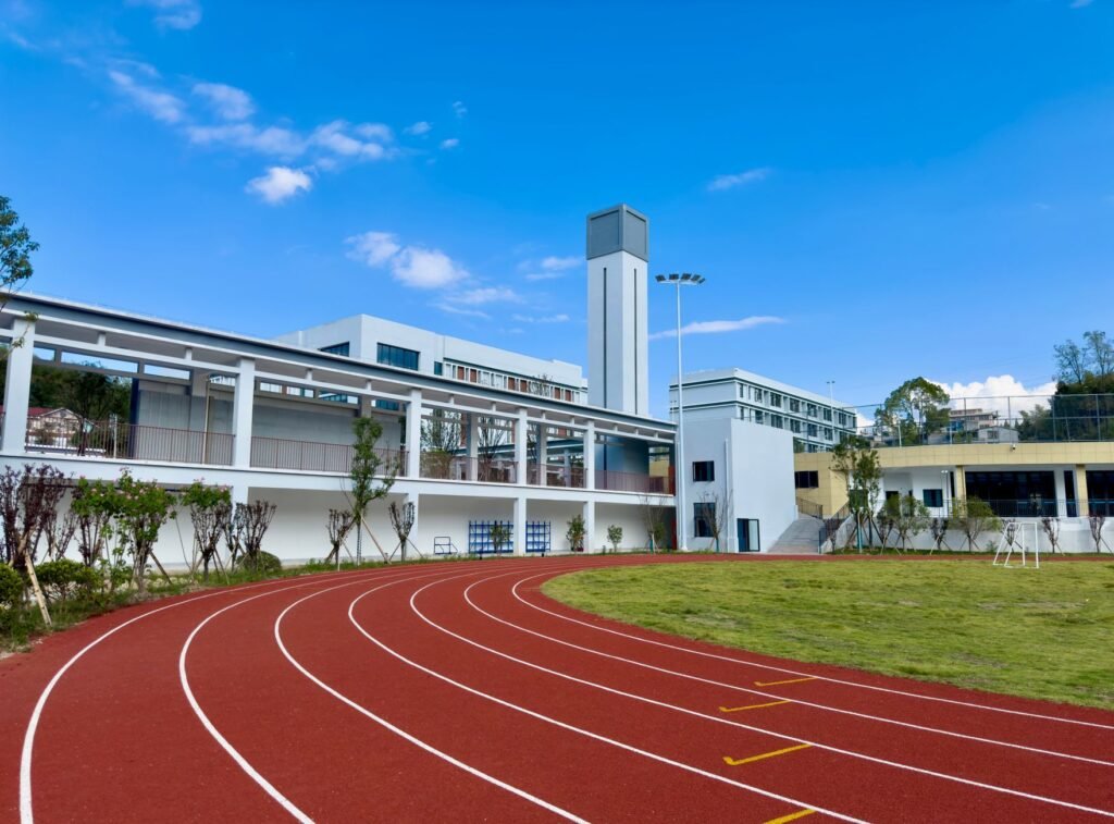 Thematic lead image: track stadium — Athletic Dominance to 2030: Beyond Individual Feats | National Times