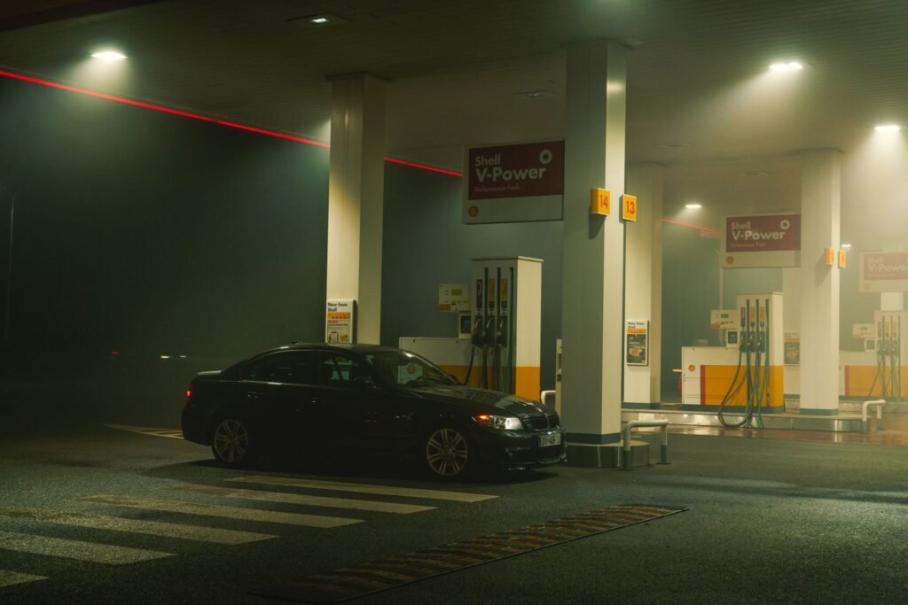 Thematic lead image: petrol station queue — Russian Fuel Shortages: Sanctions or Supply Chain Dysfunction? | National Times