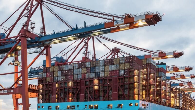 Thematic lead image: shipping containers port — Moscow's Seizure Threat: Escalation or Empty Rhetoric? | National Times