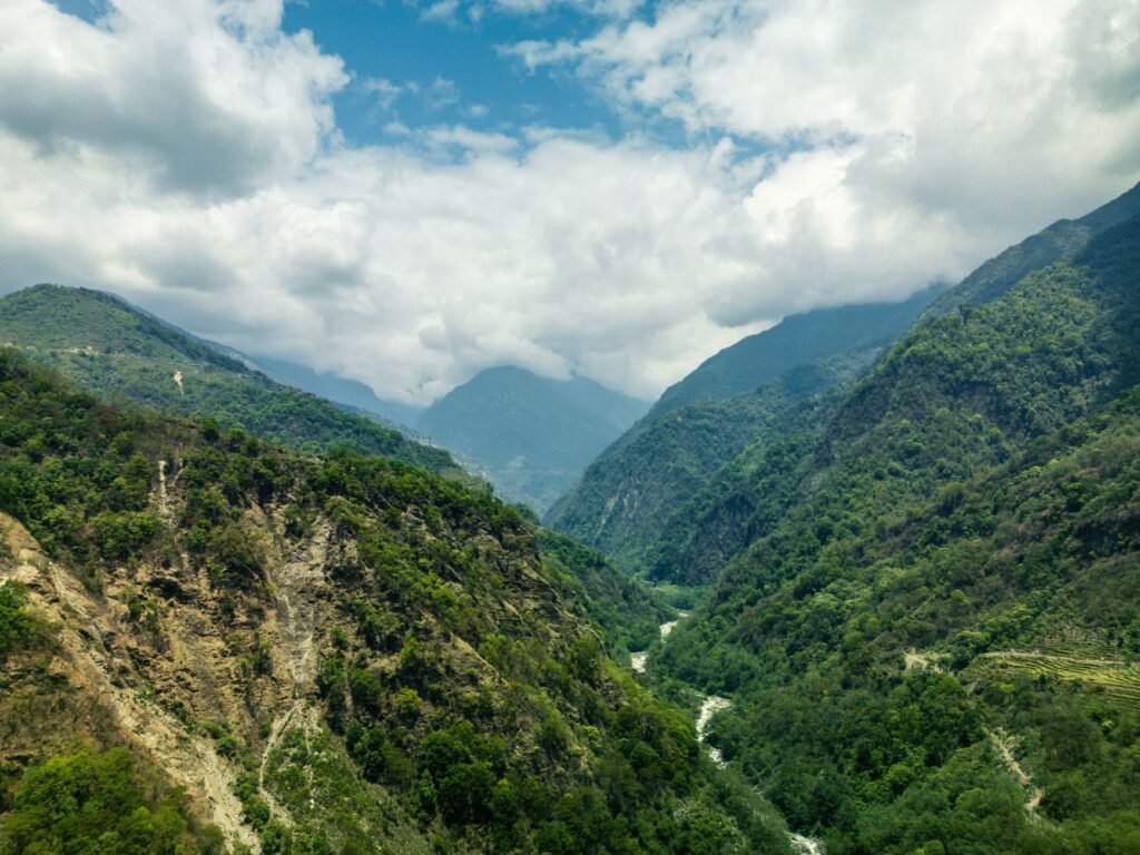 Thematic lead image: Himalayan flash flood aftermath — Himalayan Flash Floods Expose Geopolitical Fault Lines | National Times