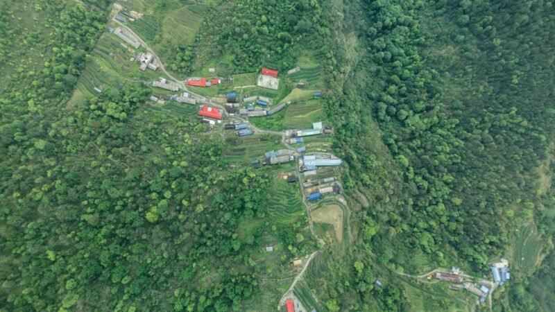 Thematic lead image: flood aftermath, mountain landscape — Nepal-Tibet floods: A test of regional disaster response and climate adaptation | National Times