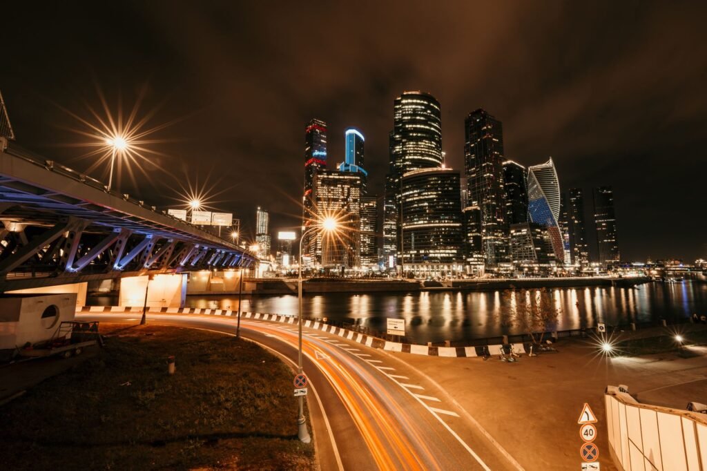 Thematic lead image: damaged warehouse, drones — Moscow Drone Barrage: Escalation or Signalling? | National Times