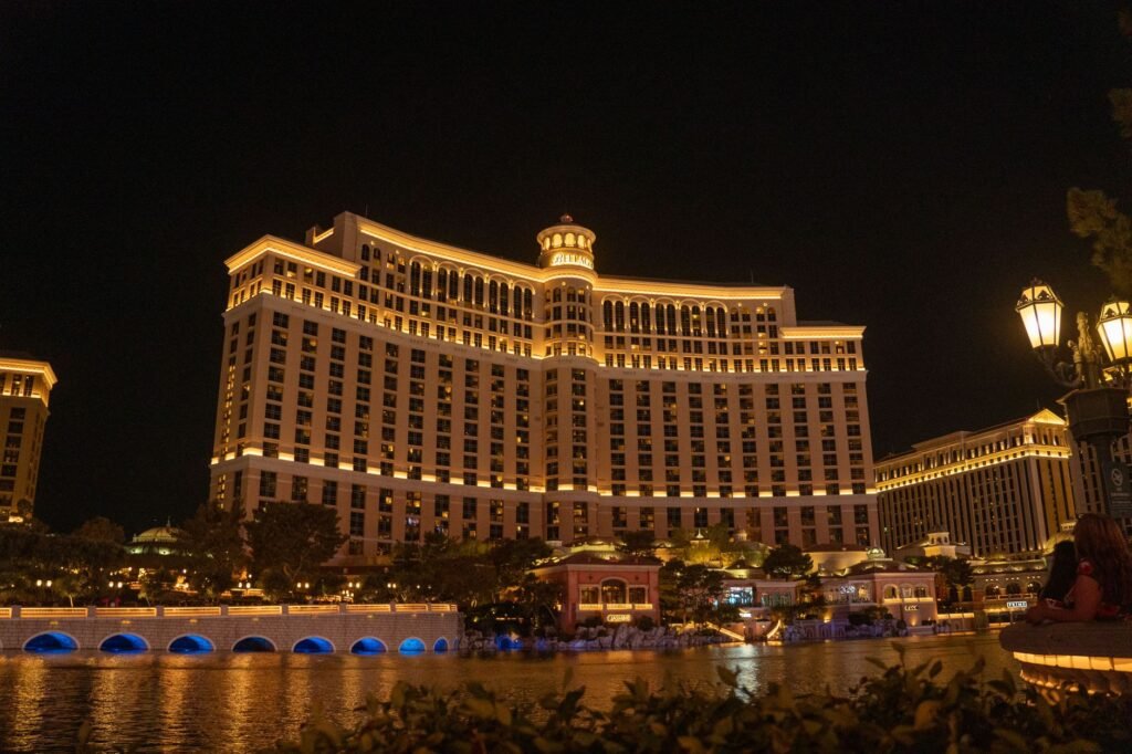 Thematic lead image: casino resort at night — Bally's Going Concern Warning: Beyond the Immediate Liquidity Crunch | National Times