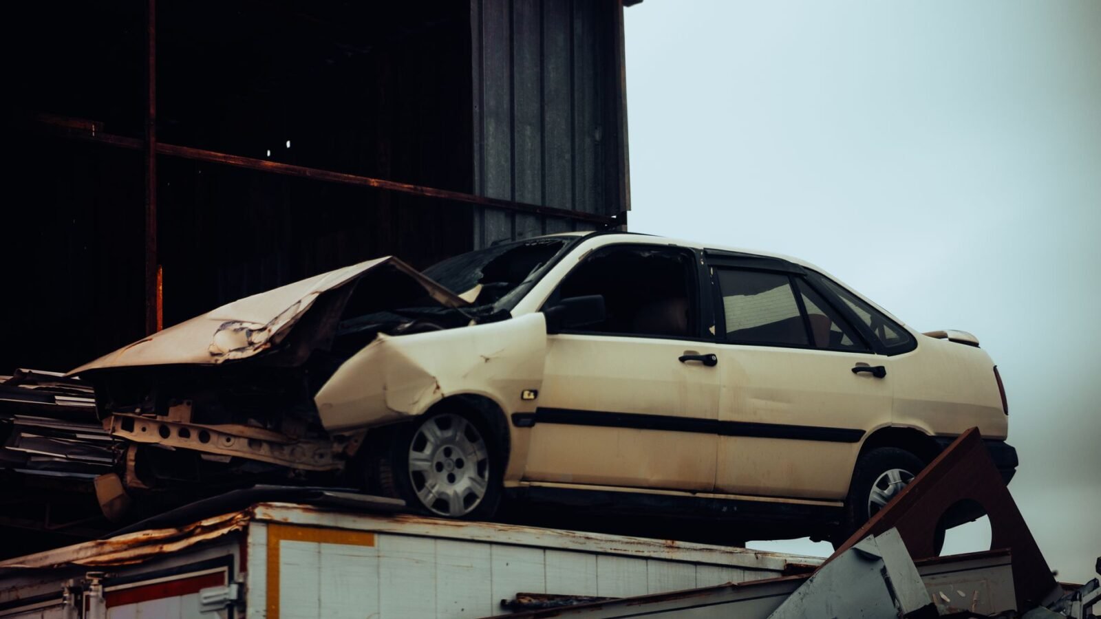 Thematic lead image: damaged civilian vehicle — Israel Confirms Fire on Vehicle Carrying Hind Rajab, Raising Accountability Questions | National Times