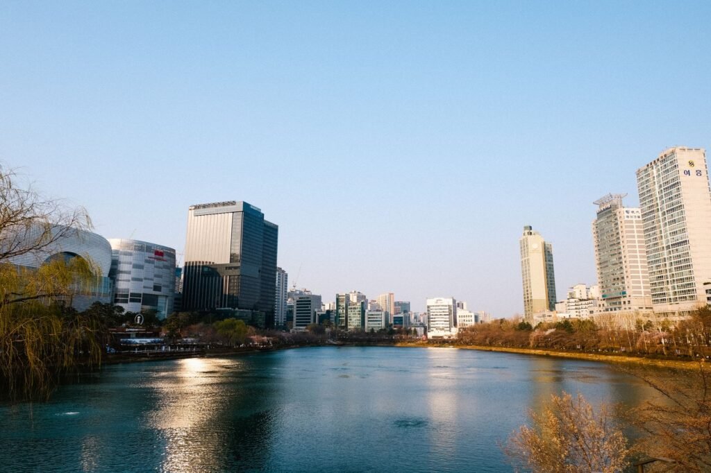 Thematic lead image: financial district — Seoul's Leveraged ETF Curbs Signal Shifting Capital Market Dynamics | National Times
