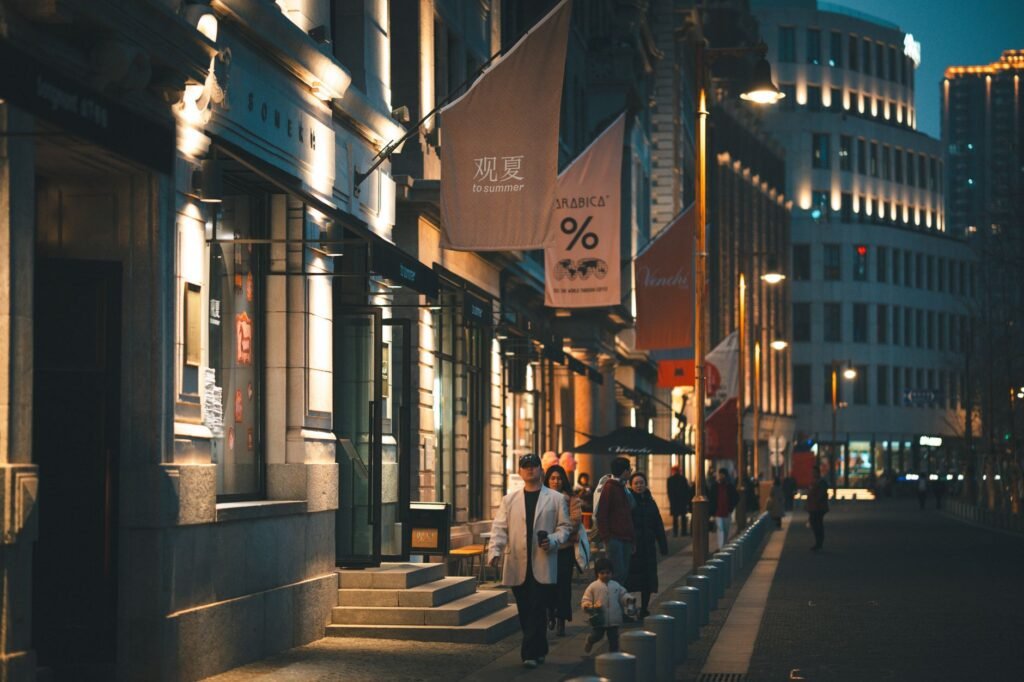 Thematic lead image: luxury shopping district — China's Luxury Rebound: Tentative Recovery or False Dawn for European Brands? | National Times