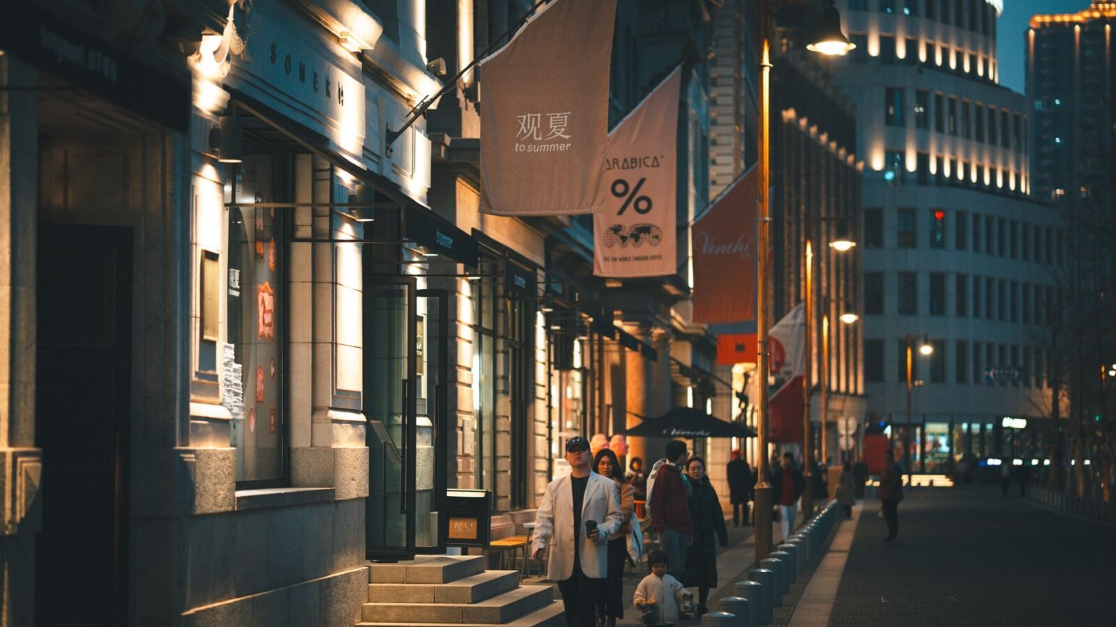 Thematic lead image: luxury shopping district — China's Luxury Rebound: Tentative Recovery or False Dawn for European Brands? | National Times