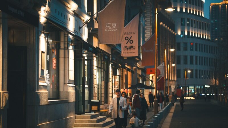Thematic lead image: luxury shopping district — China's Luxury Rebound: Tentative Recovery or False Dawn for European Brands? | National Times