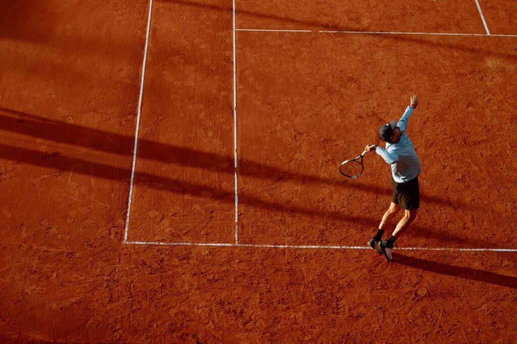 Thematic lead image: tennis match action — Rybakina's Canadian Open Scare: A Bellwether for Women's Tennis? | National Times