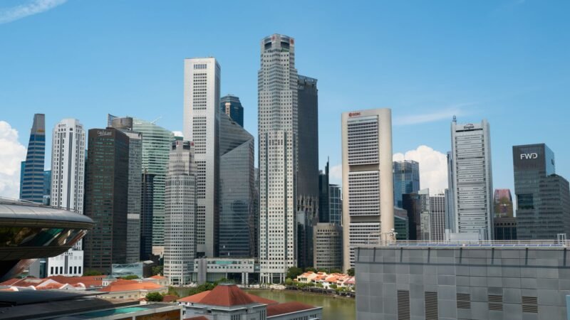 Thematic lead image: financial district, skyline, stability — Singapore's 'Goldilocks' Rally: A Test Case for Global Equities | National Times