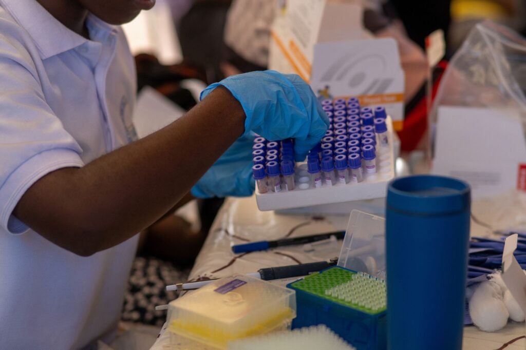 Thematic lead image: Ebola testing, healthcare — DRC Ebola Outbreak: WHO Reveals Months of Undetected Transmission | National Times