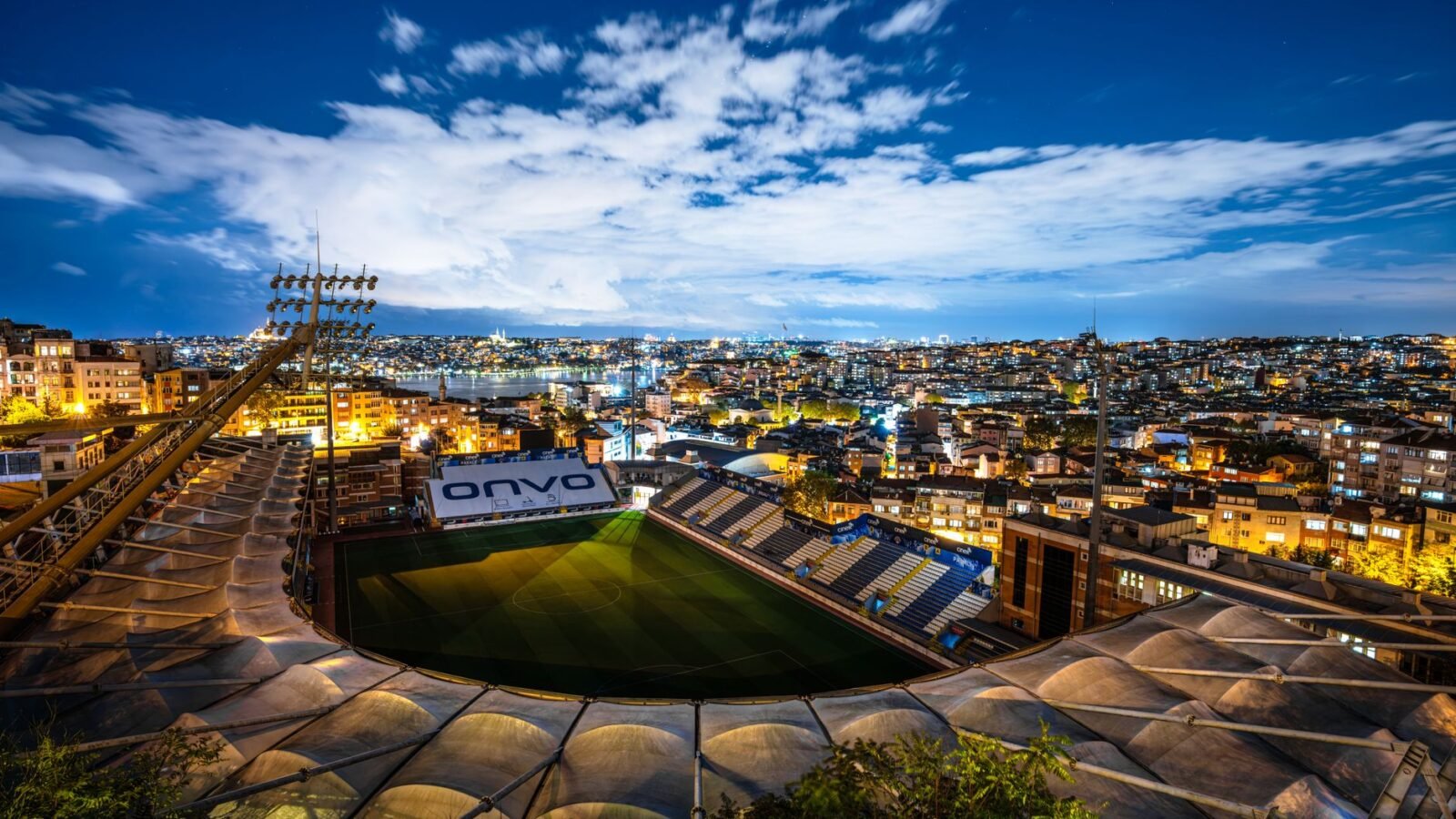Thematic lead image: football stadium cityscape — Spain's Super Cup in Türkiye: Beyond Football Diplomacy | National Times