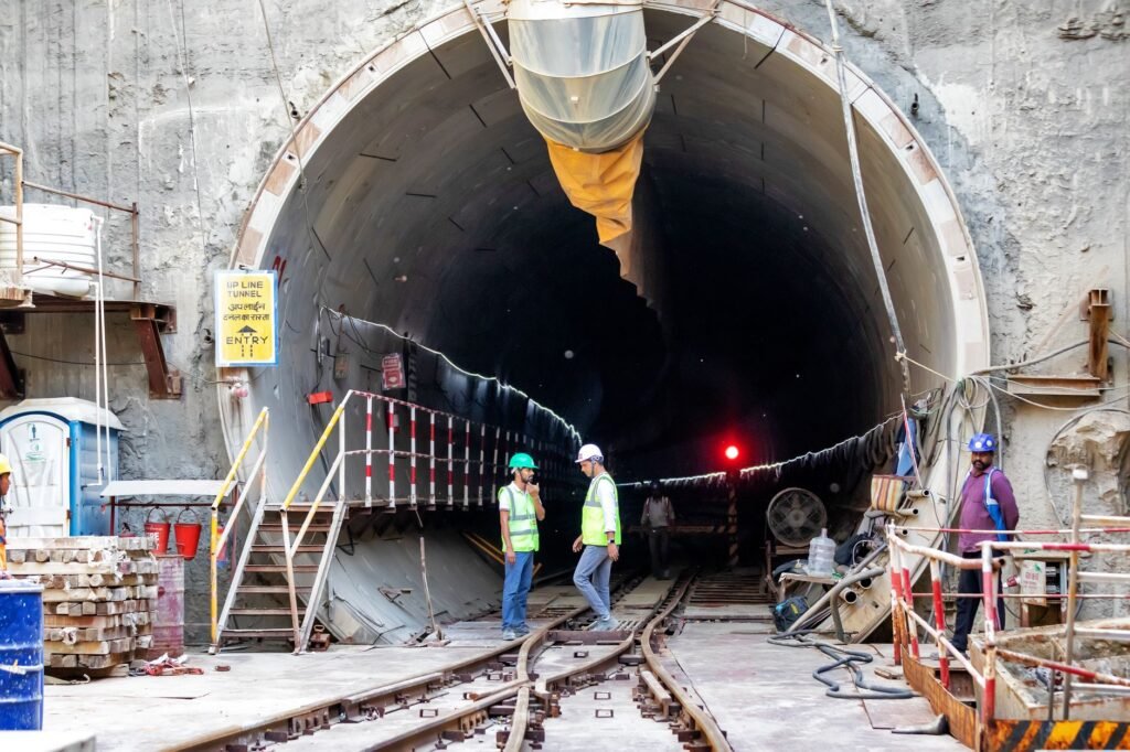 Thematic lead image: hydropower tunnel construction — Nepal Tunnel Rescue Reveals Undercurrents in Hydropower Ambition | National Times