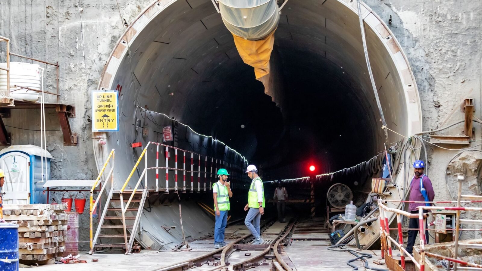 Thematic lead image: hydropower tunnel construction — Nepal Tunnel Rescue Reveals Undercurrents in Hydropower Ambition | National Times