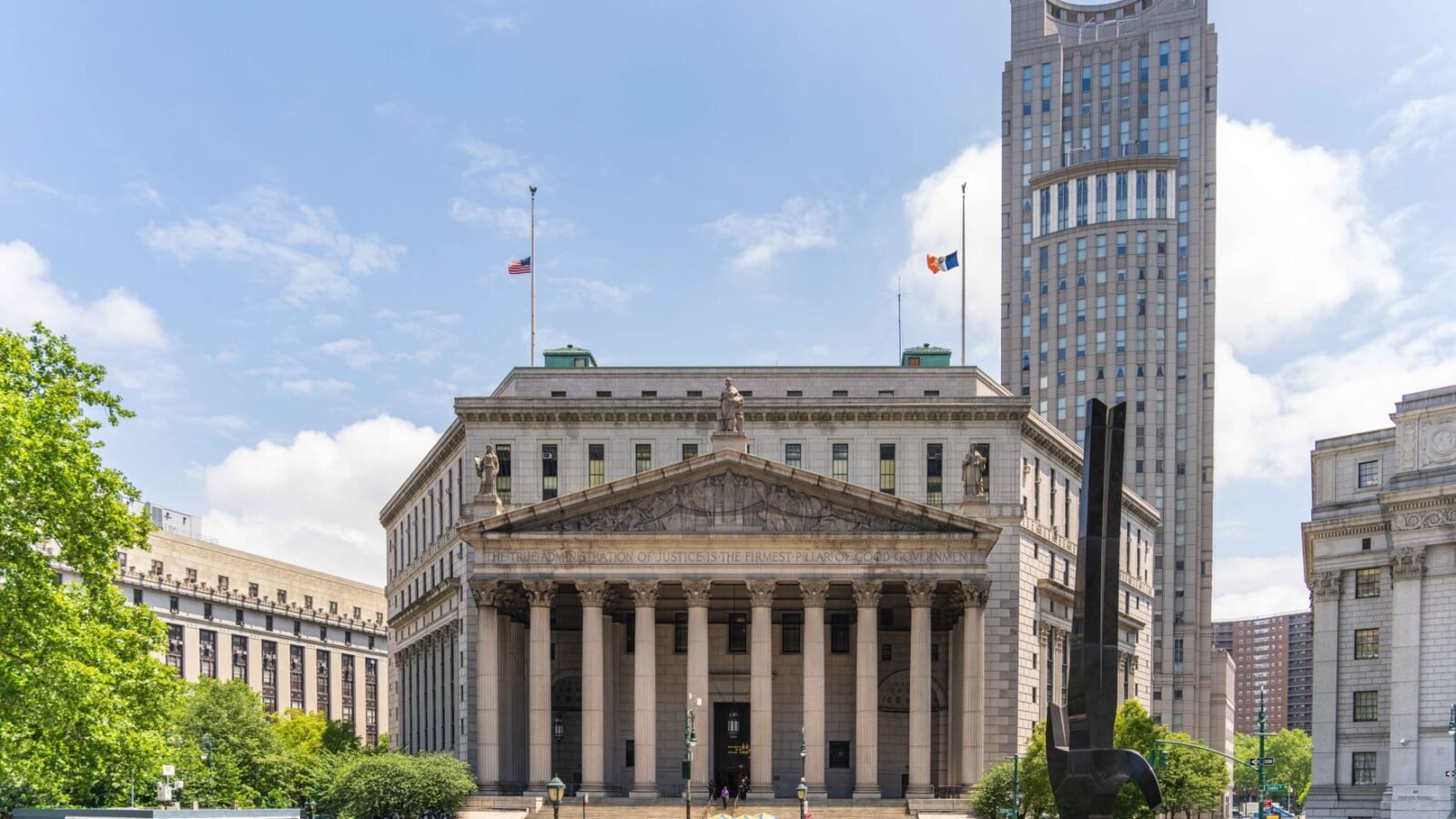 Thematic lead image: city hall, legal challenge, labour dispute — Mamdani's Bonus Challenge: Collective Bargaining Under Legal Scrutiny | National Times