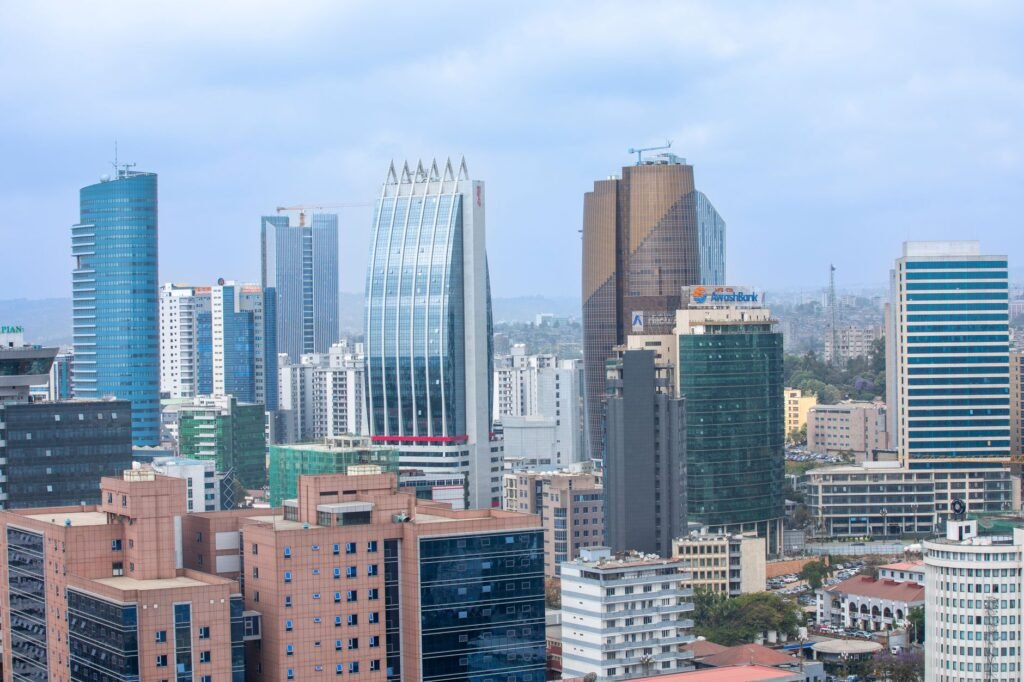 Thematic lead image: cityscape finance africa — Absa's Nigeria Merchant Bank Bid Signals Deeper Africa Strategy | National Times