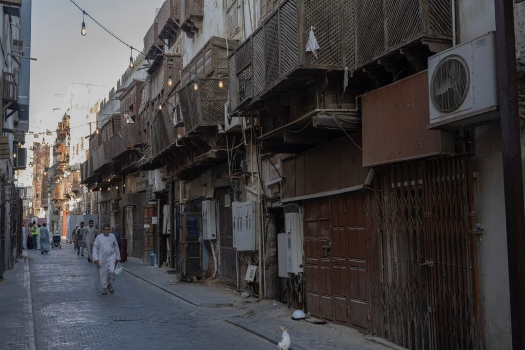 Thematic lead image: West Bank town street — Israeli Forces' Wedding Hall Raid Challenges West Bank De-escalation Efforts | National Times