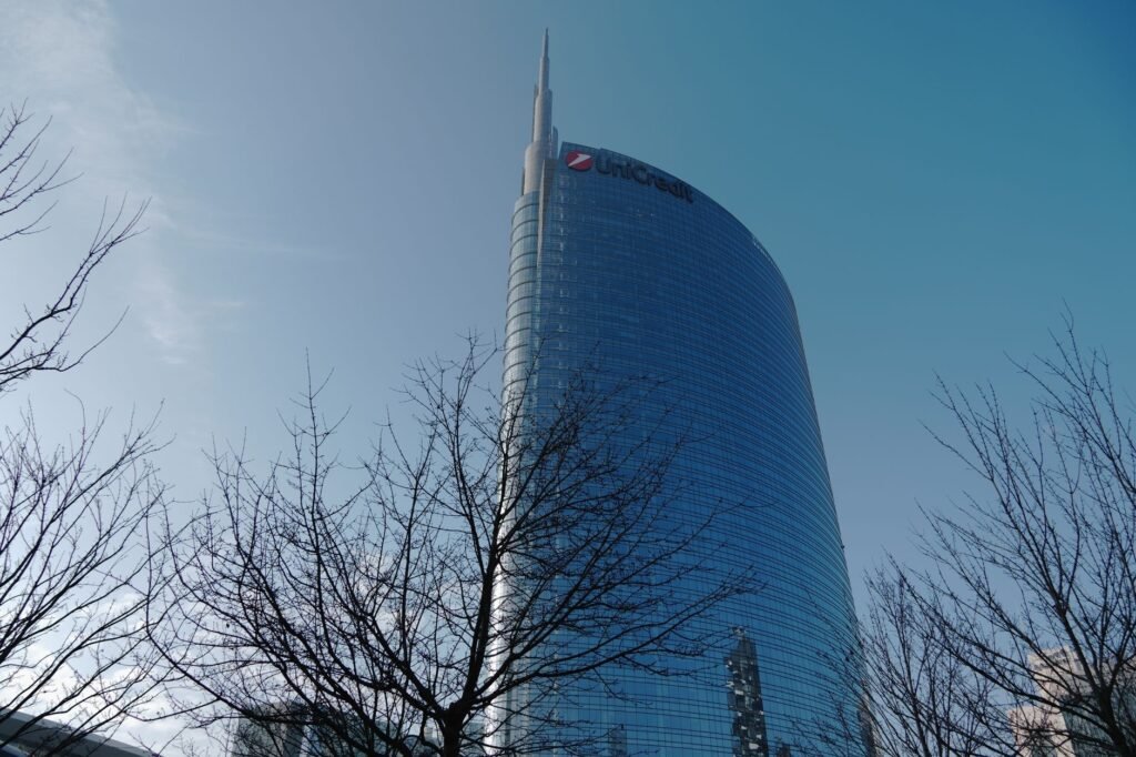 Thematic lead image: Italian bank headquarters — Monte Paschi's €34bn BPM Bid Tests Italian Banking Consolidation Limits | National Times