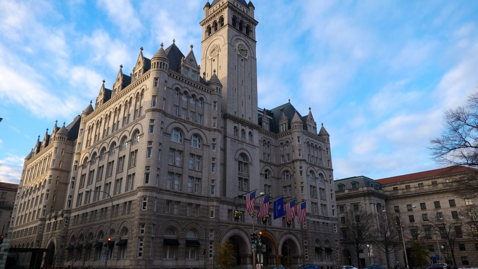 Thematic lead image: Trump International Hotel — Trump's D.C. Hotel Project: A Test of Executive Power and Congressional Prerogative | National Times