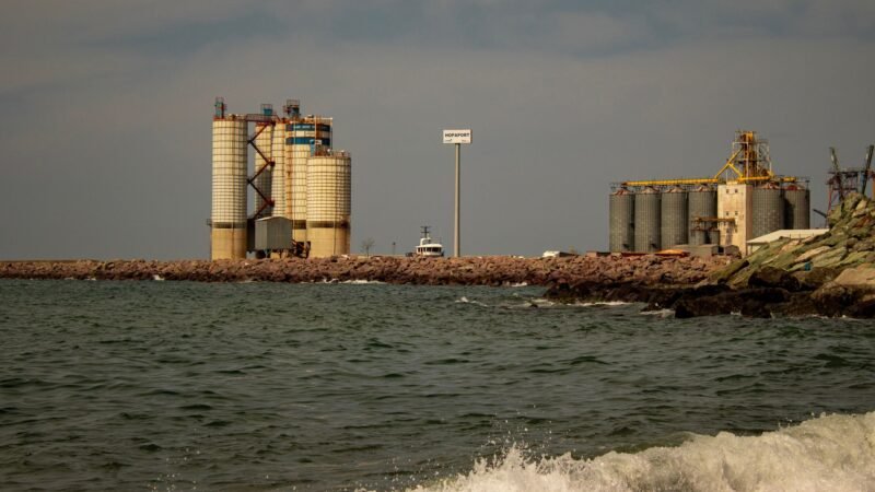 Thematic lead image: grain terminal, port infrastructure — Black Sea Grain Attacks Signal Escalation Beyond Ukraine's Battlefield | National Times