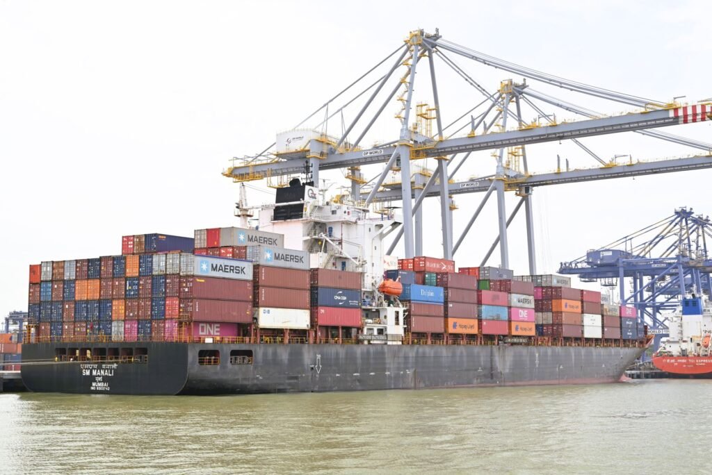 Thematic lead image: shipping containers, agricultural products — India's Agricultural Exports Face Scrutiny Amid Quality Control Concerns | National Times