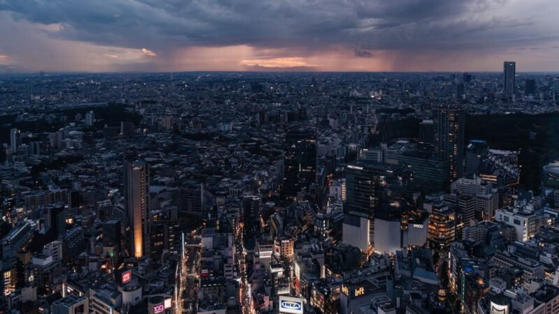 Thematic lead image: typhoon, storm, city — Typhoon Dolphin's Trajectory: A Test for Regional Disaster Preparedness | National Times
