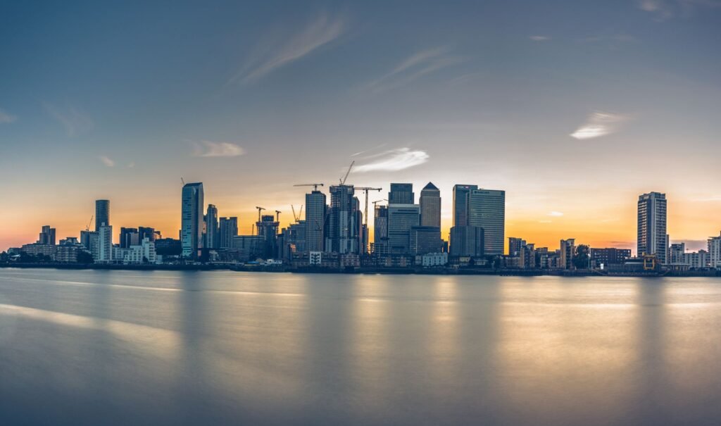 Thematic lead image: financial district, city skyline — UK Fiscal Flexibility Risks Market Backlash, Officials Warn | National Times