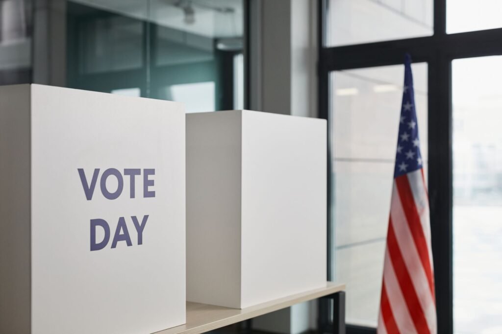 Thematic lead image: election ballot box, voting — Wisconsin Vote Challenges Narrative of Leftward Democratic Shift | National Times
