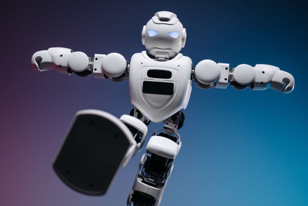 Thematic lead image: humanoid robot running — Humanoid Robotics Beyond Sport: Strategic Implications for 2030 | National Times