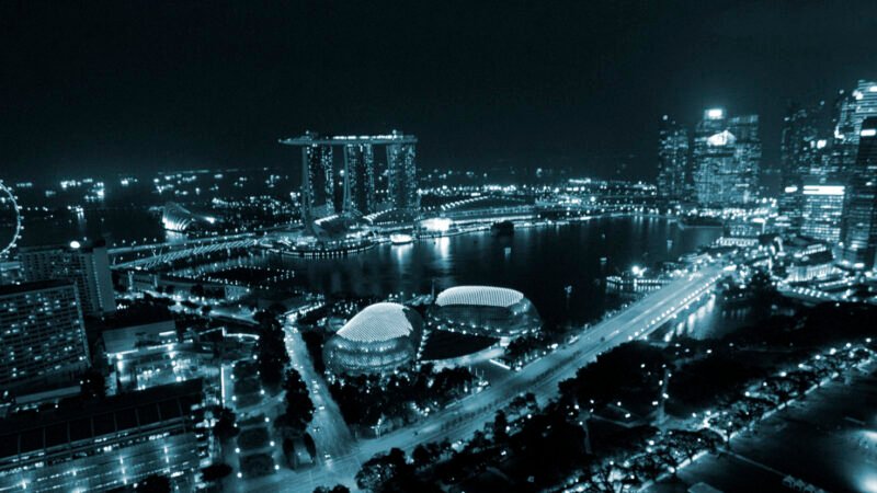 Thematic lead image: modern financial district skyline — Asia's Private Credit Boom: Competing Futures to 2030 | National Times