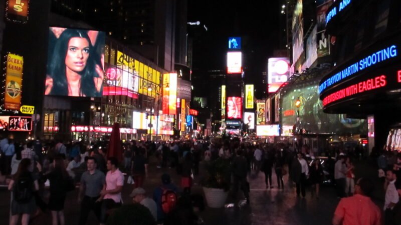 Thematic lead image: Times Square street scene — Random Violence and the Limits of Public Safety Intervention | National Times