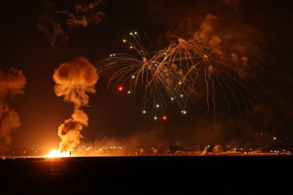 Thematic lead image: missile strike, military action — US Strikes on Iran: The Ambiguity of Escalation and Strategic Intent | National Times